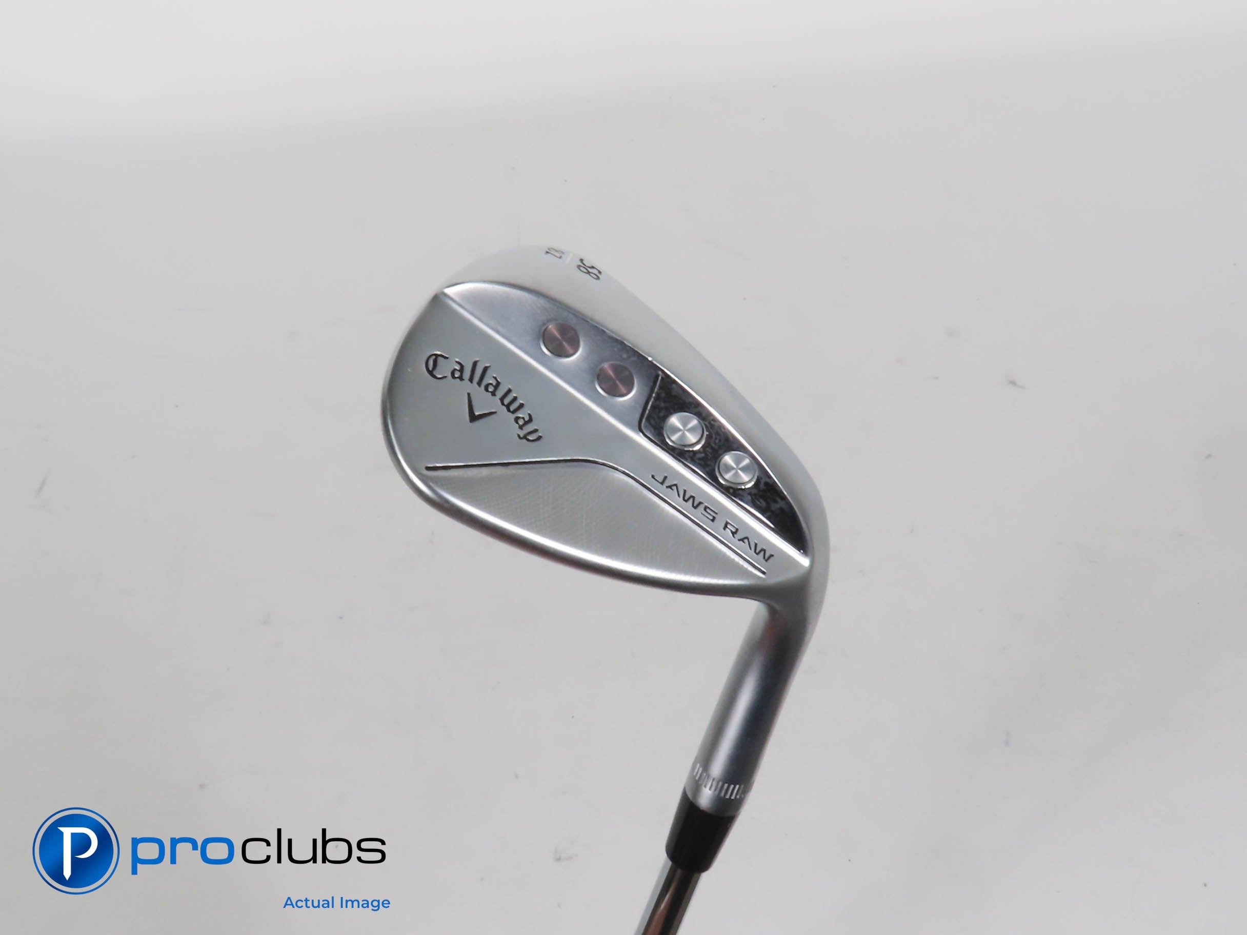 Callaway JAWS RAW 58*(8*) Chrome Wedge Z-Grind - DG Tour Issue Spinner