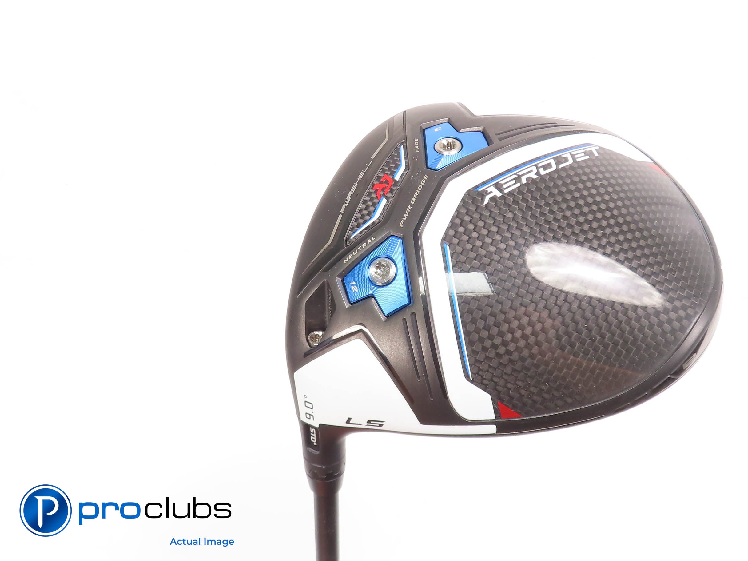 Nice Left Handed Cobra AEROJET LS 9* DRIVER - HZRDUS Gen4 60g Stiff Fl