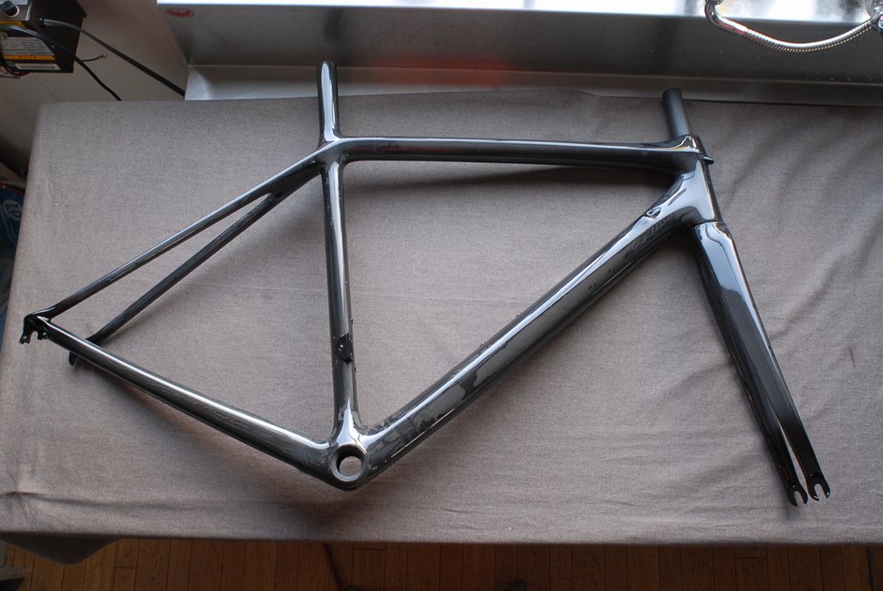 TREKカーボンフレーム＆フォーク塗装 完成 | プロ・フィット日記