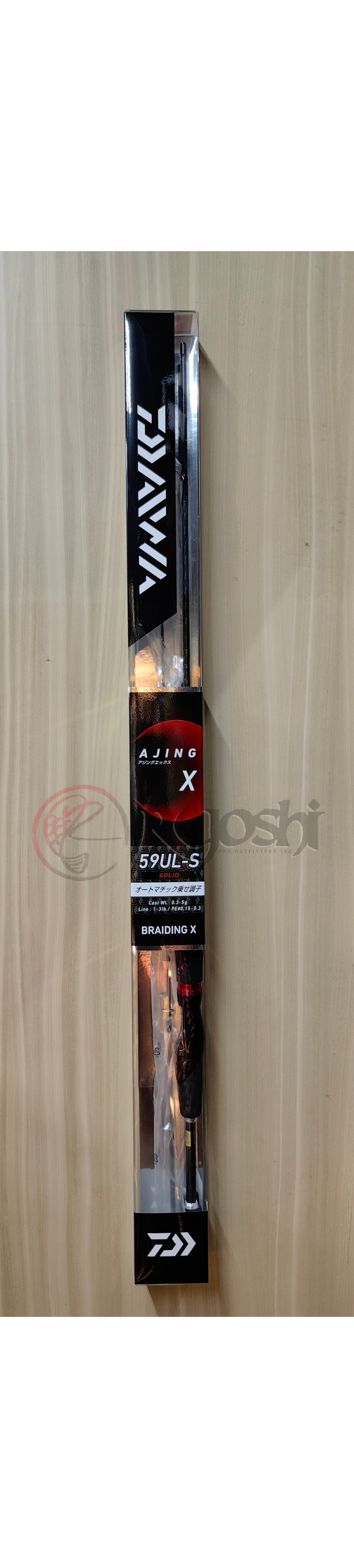 Daiwa Ajing X 59UL S (SOLID JDM) – Ryoshipro