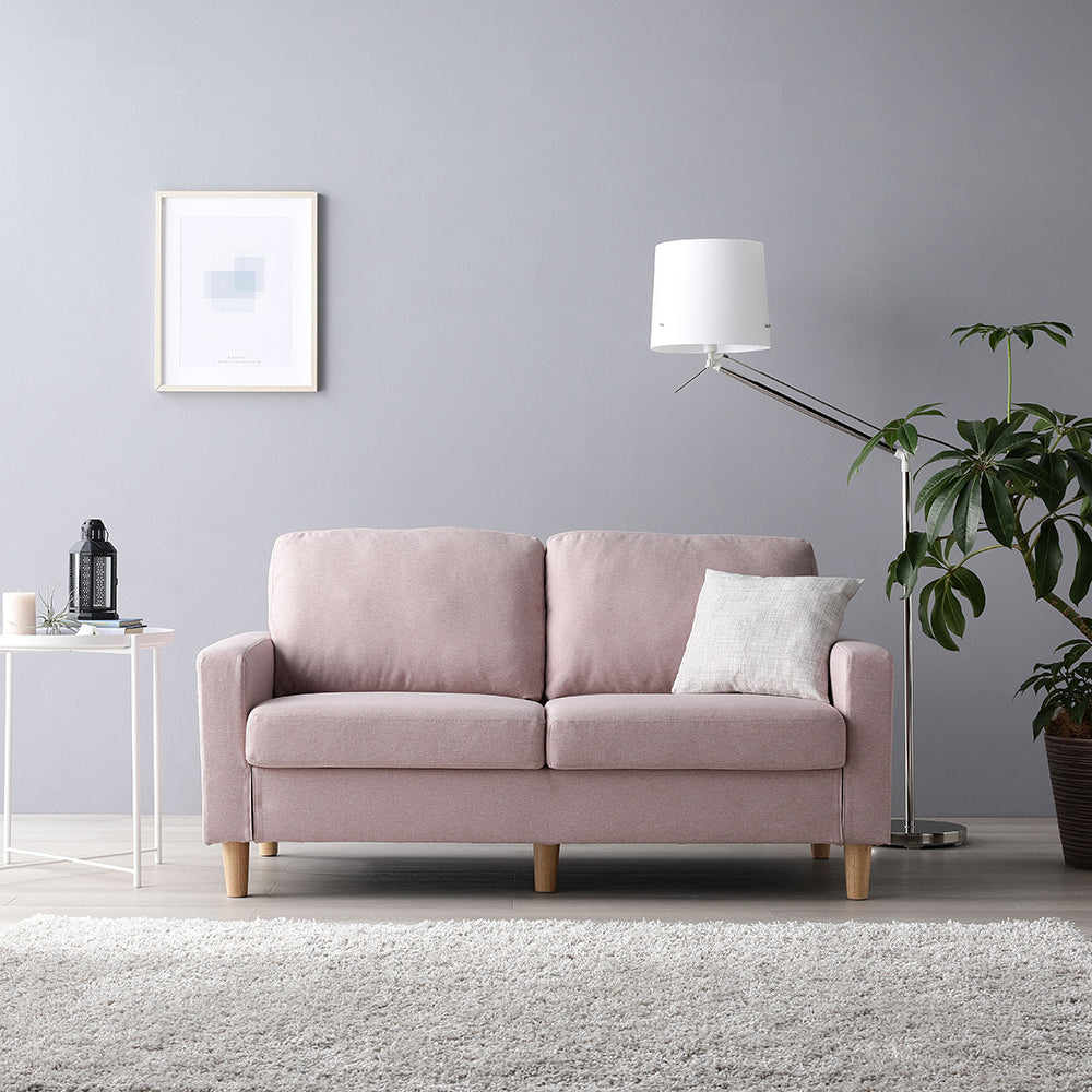 2人掛け 洗える着替えソファ『＆NAME アンドネーム』/脚を外せば