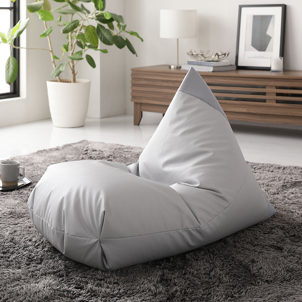 ビーズクッション レザー調/軽量・取っ手付きで道運び楽ちん – RASIK