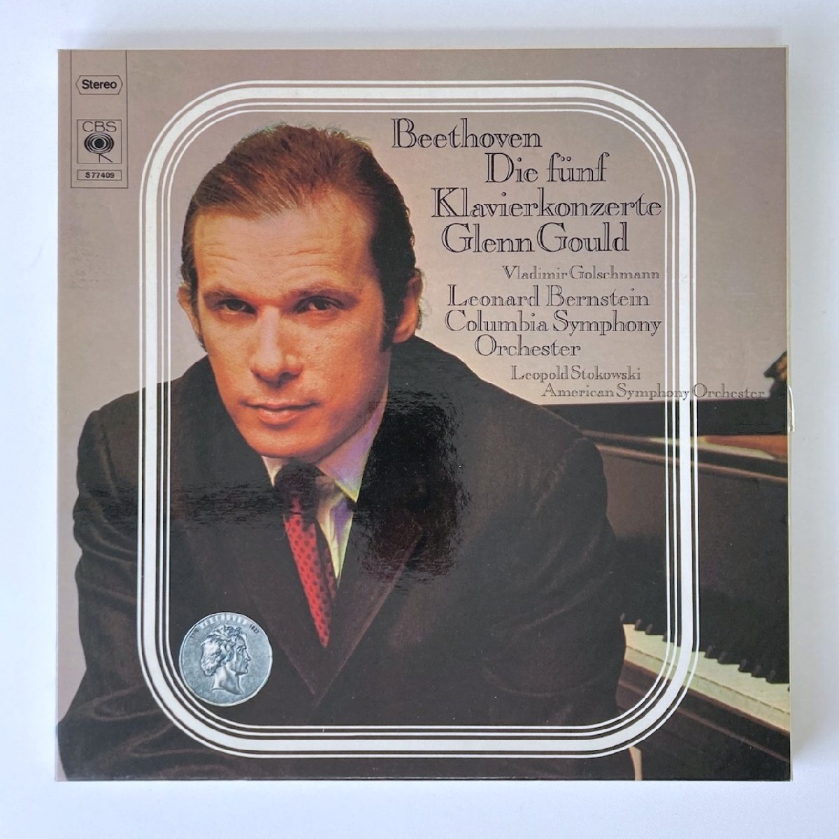 LP/ グールド、バーンスタイン 他 / ベートーヴェン：ピアノ協奏曲集