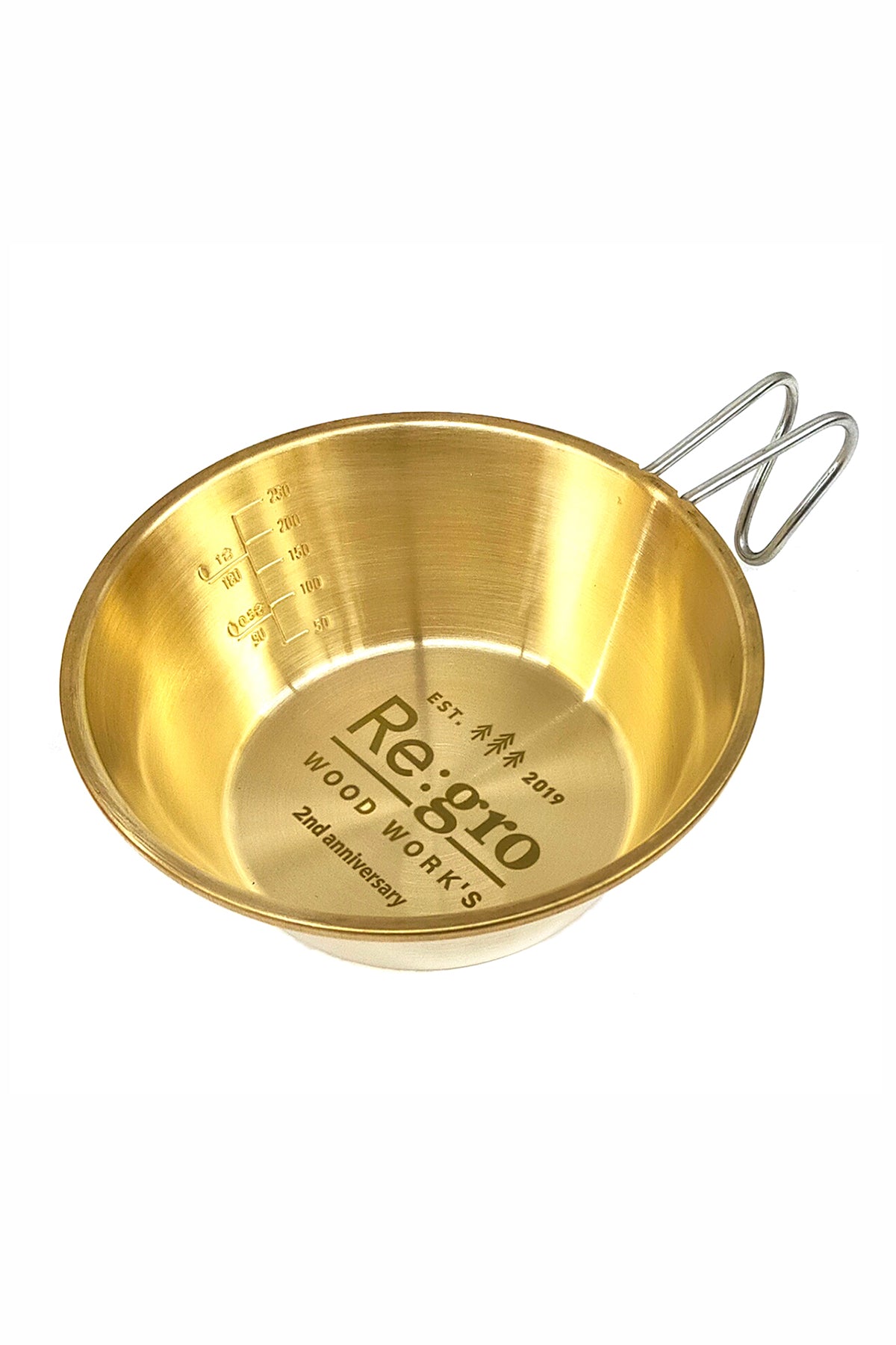 真鍮シェラカップ -2nd anniversary- – Re:gro wood work's