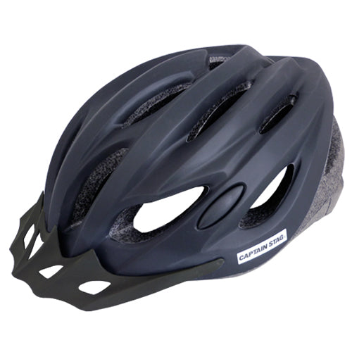 キャプテンスタッグ [56-60cm] 自転車用ヘルメット(ﾌﾞﾗｯｸ) Y-6523