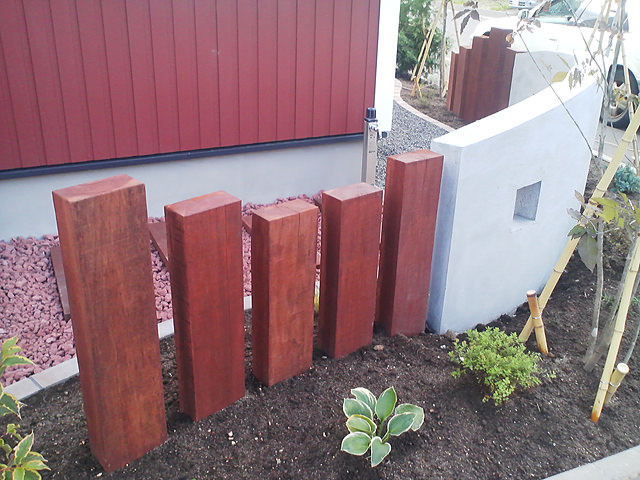 ケンパス枕木 - 株式会社ワングリーン｜タカショー リフォームガーデン