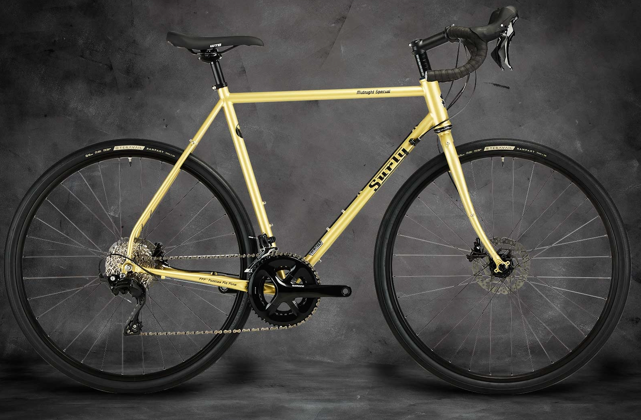 マイナーチェンジしたSURLY MIDNIGHT SPECIALの完成車とフレーム