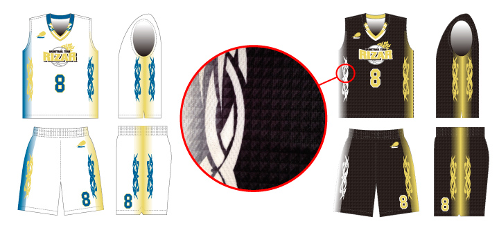 RIZAR ユニフォーム 商品詳細 - バスケットボール ユニフォーム - フル
