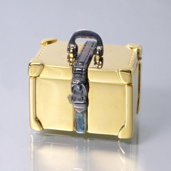 OLD Gucci レア！トランク型ピルケース（ゴールド/箱付き） – Vintage