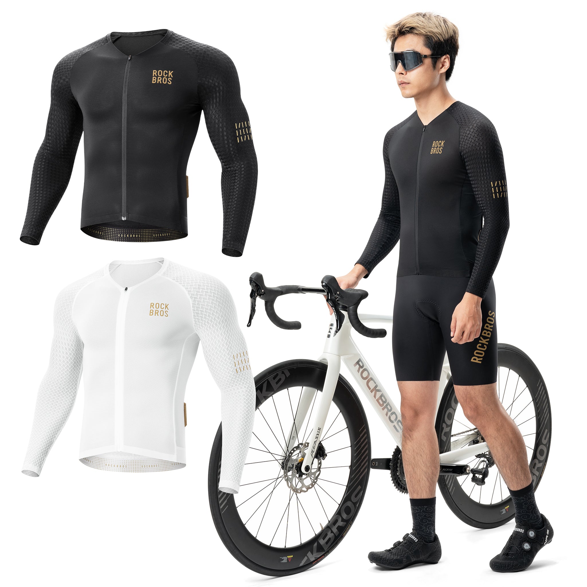 ROCKBROS メンズ サイクルジャージ 長袖 春 夏 秋 15200026 – ROCKBROSJP