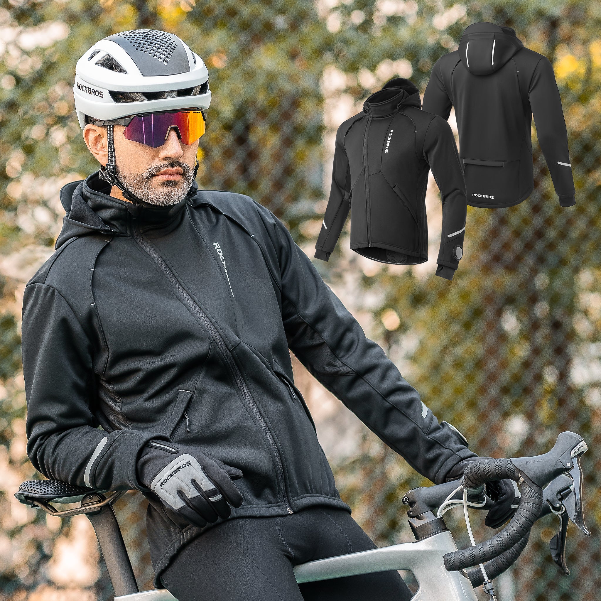 ROCKBROS 春 秋冬向け サイクルジャケット LK1530001 – ROCKBROSJP