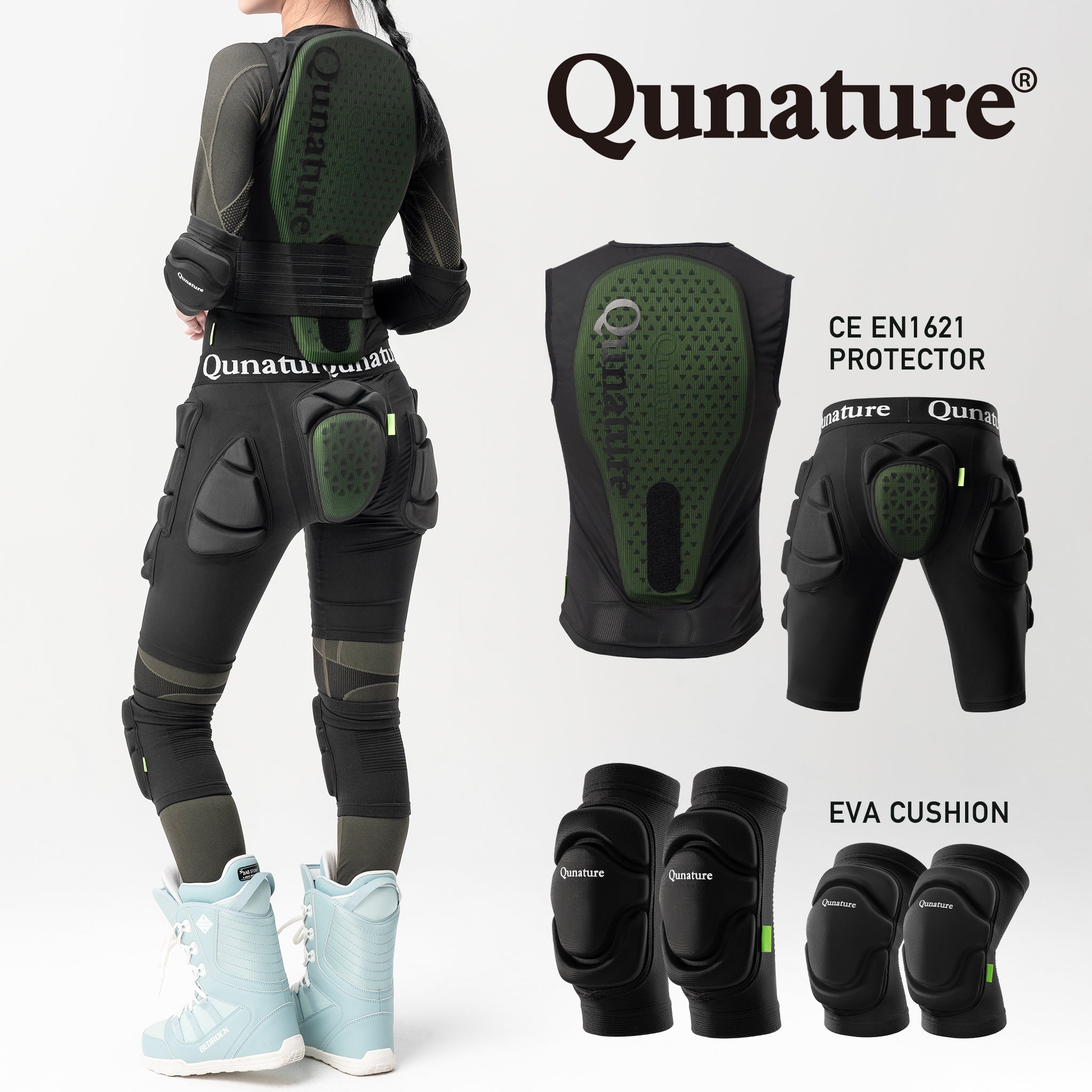 Qunature プロテクター 背中 お尻 肘 膝 2204-2207 – ROCKBROSJP