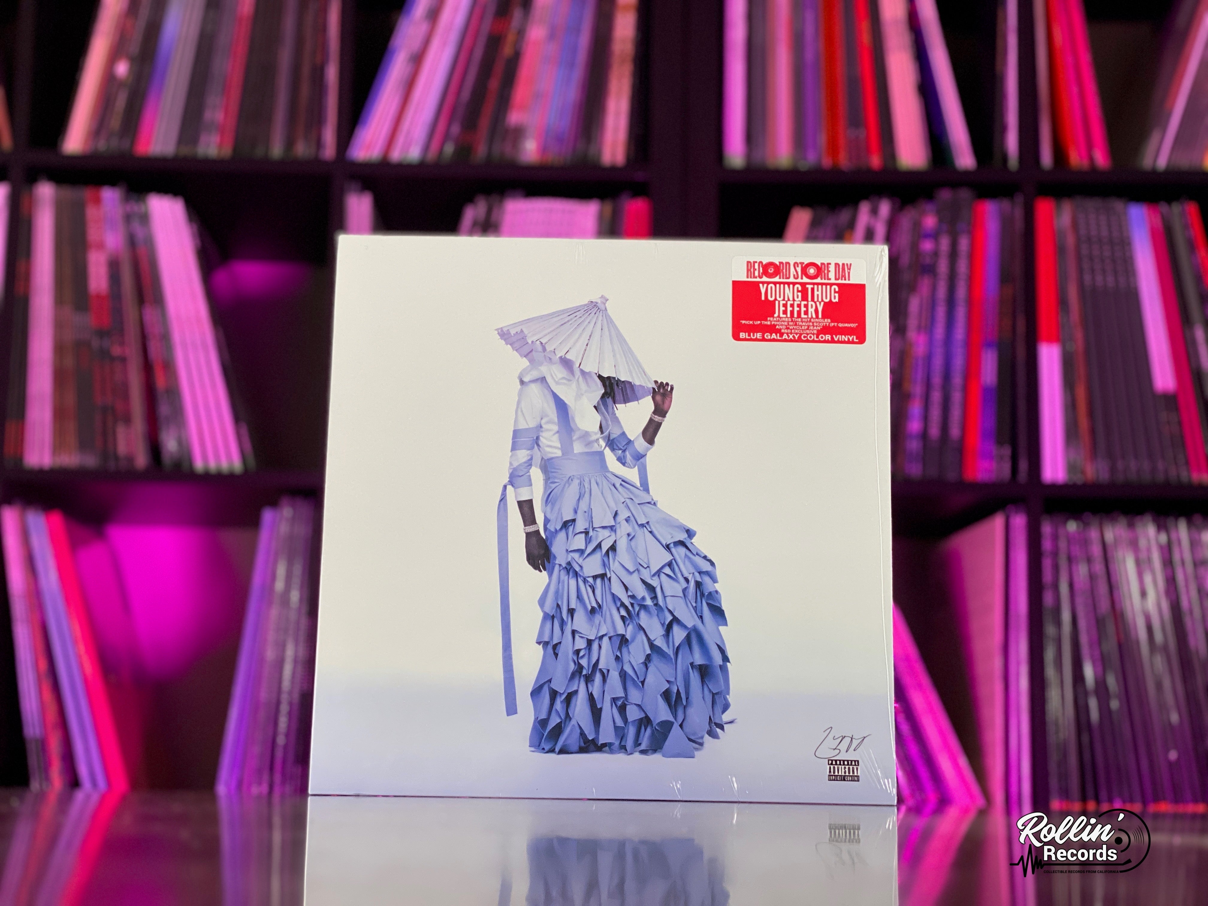 Young Thug - Jeffery (RSD24 Blue Vinyl) (LIMIT OF 1) – Rollin' Records