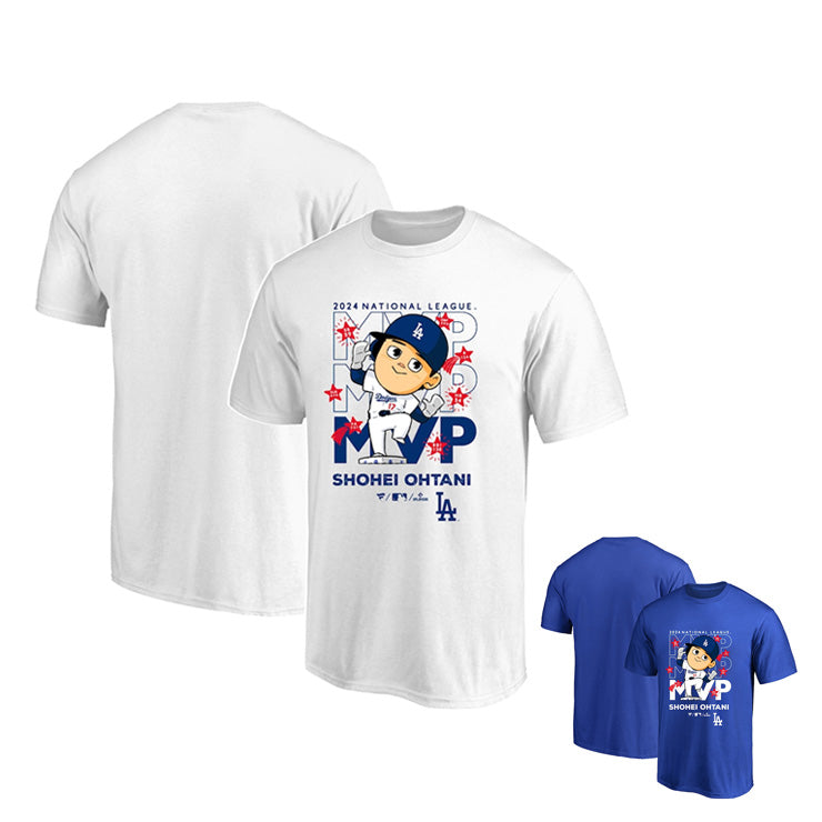 大谷翔平 2024 ナショナルリーグ MVP 受賞記念 Tシャツ 半袖 イラスト