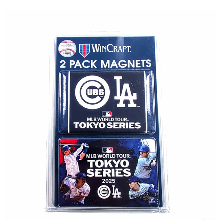 MLB Tokyo Series 2025 東京シリーズ マグネット 2個入り 磁石 カブス