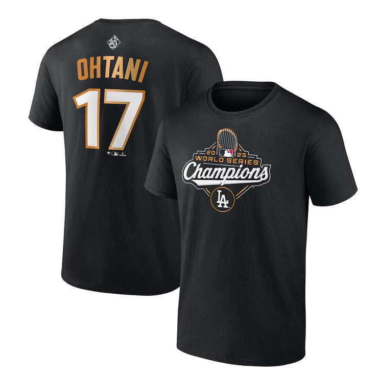ドジャース 大谷翔平 2025 ワールドシリーズ優勝 Tシャツ ネーム