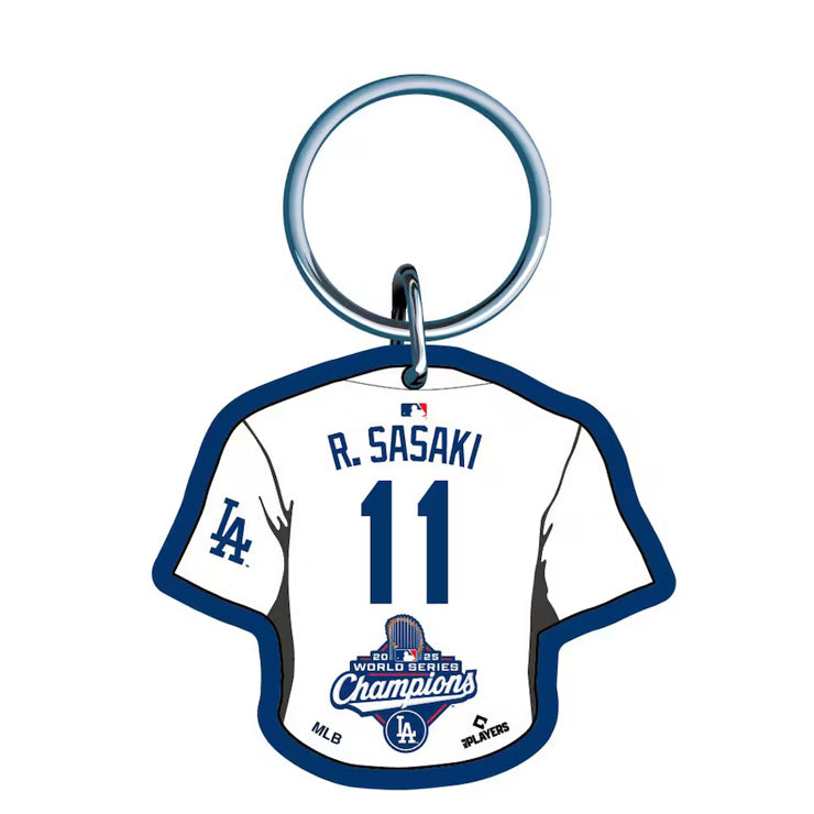 ドジャース 佐々木朗希 2025 ワールドシリーズ 優勝 グッズ ネーム