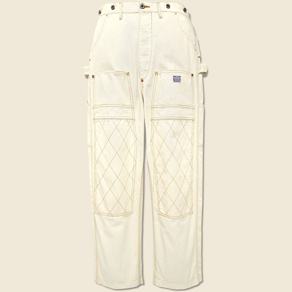 Canvas Lumber Pants - Ecru
