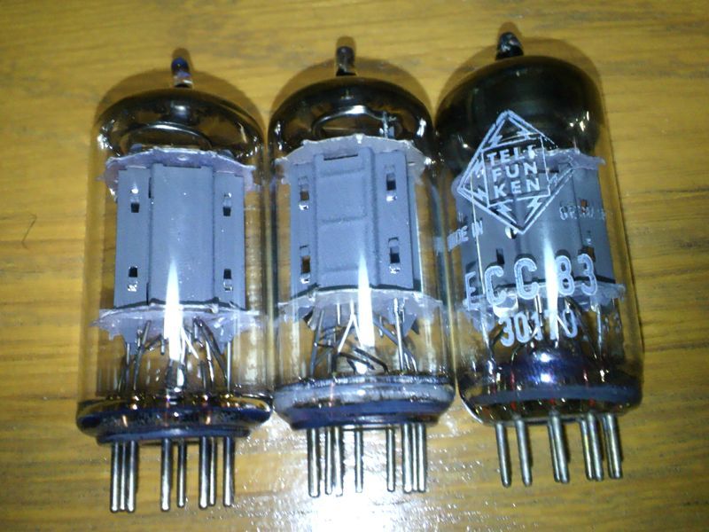 真空管 その1 プリ管編 | ニャンコと家事とギターな日々