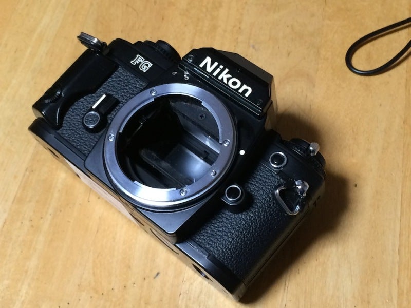 Nikon FG ブラックボディ ジャンク扱い出品 Nikon FG ブラックボディ