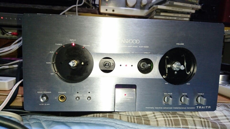 KENWOODのKAF-5002ジャンクが予想外に便利でいい音だった件 | K'S MY