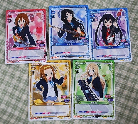 プレシャスメモリーズ「けいおん！スターターデッキ」買ってみた