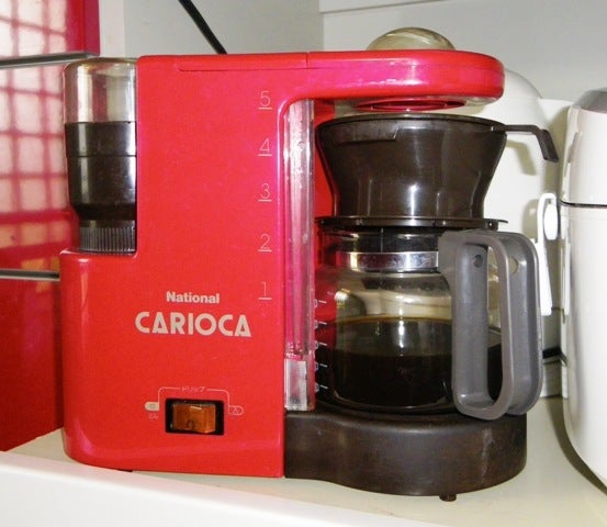 35年以上愛用のコーヒーメーカー CARIOCA | 広島からどこへでも飛ぶ