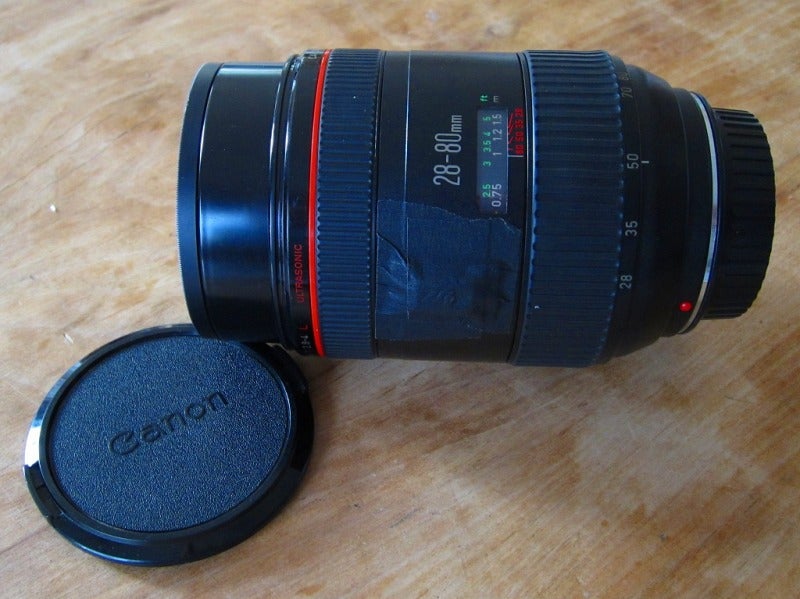 04/10/2011 EF 28-80mm F2.8-4L USM AF/MF不安定品の修理 | キヤノンEF