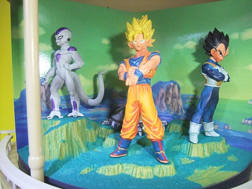 ドラゴンボールのDVD特典ジオラマフィギュアと天下一武道会ジオラマ