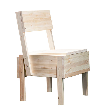 Sedia 1 - Chair by Enzo Mari for Artek | Dezeen