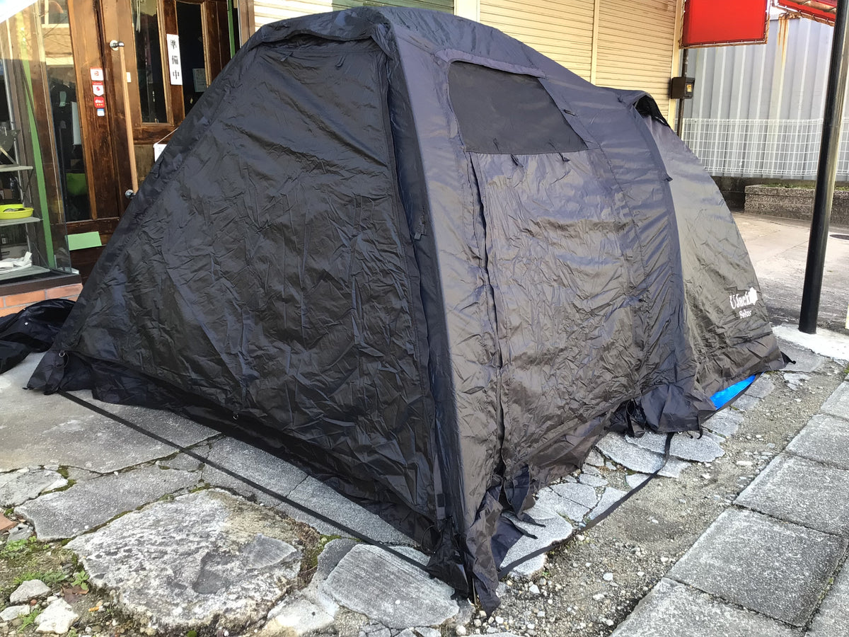 中古A】ソロ用2ルームテントSOLUS（ソルス）☆別売の純正グランド