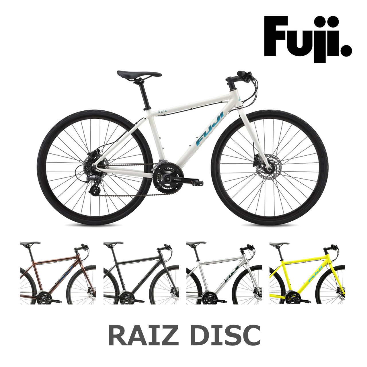 FUJI / 【2025年モデル】RAIZ DISC – 京都の自転車屋 CYCLE SHOP eirin