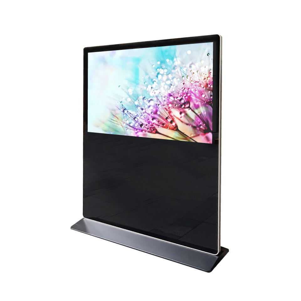 屋内用・高輝度横画面】自立型デジタルサイネージ［32〜75インチ