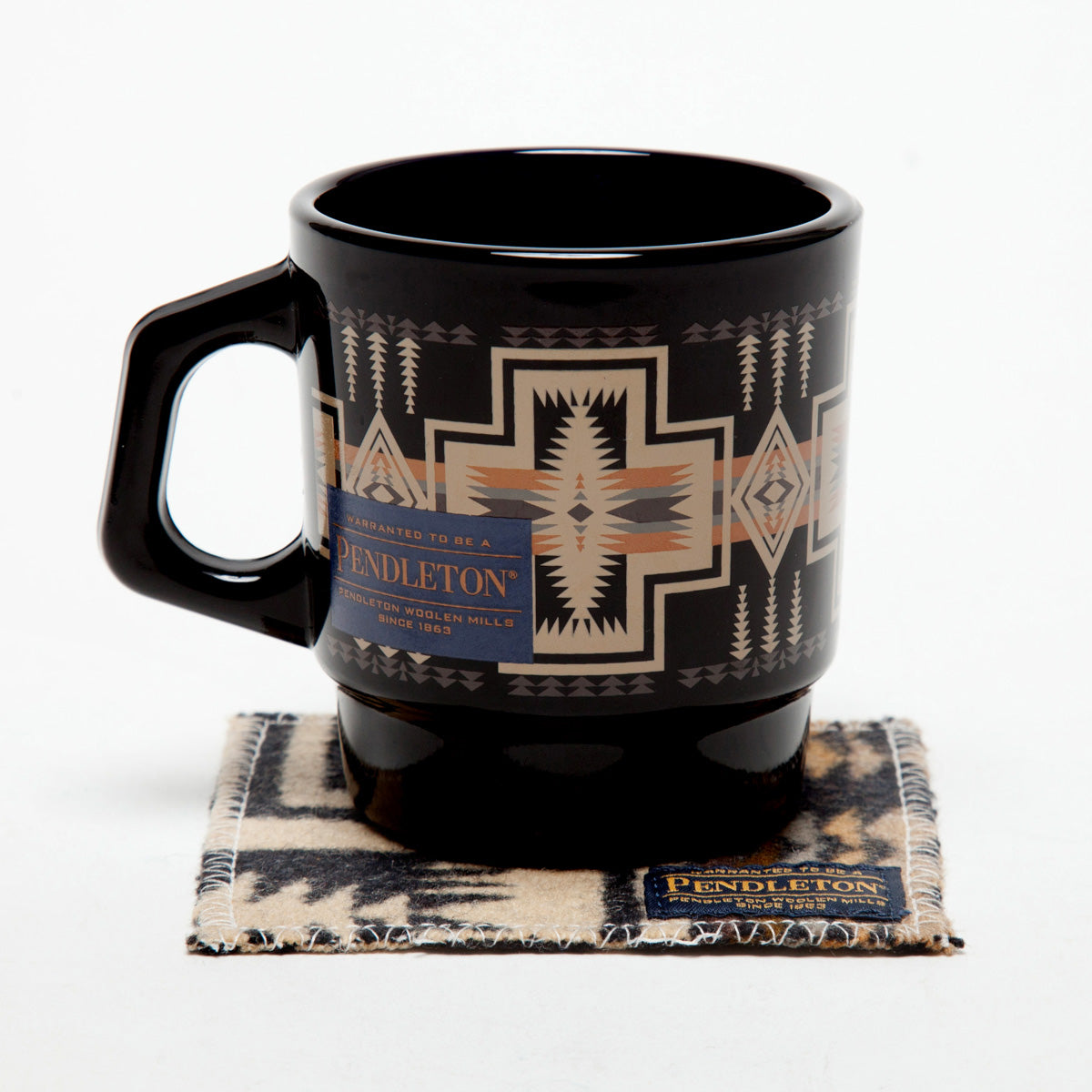 Fire-King スタッキングマグ PENDLETON [ハーディング] ブラック