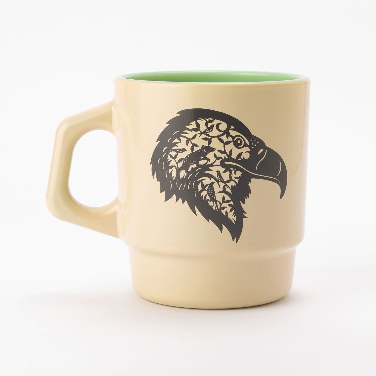 Fire-King スタッキングマグ ジェダイ アイボリースプレー [Eagle