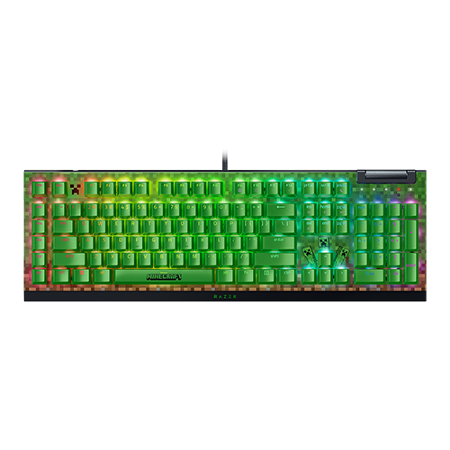 Razer BlackWidow V4 X Minecraft Edition Green Switch 英語配列 緑軸
