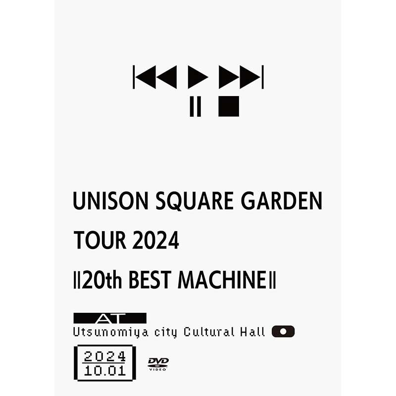 DVD］UNISON SQUARE GARDEN TOUR 2024「20th BEST MACHINE」 at