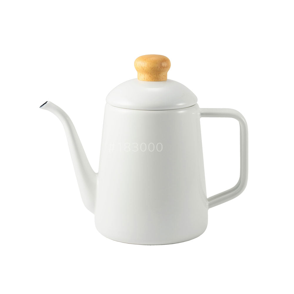 富士ホーロー コットンプラス 1.0L ドリップポット ホワイト CTP-1.0DP