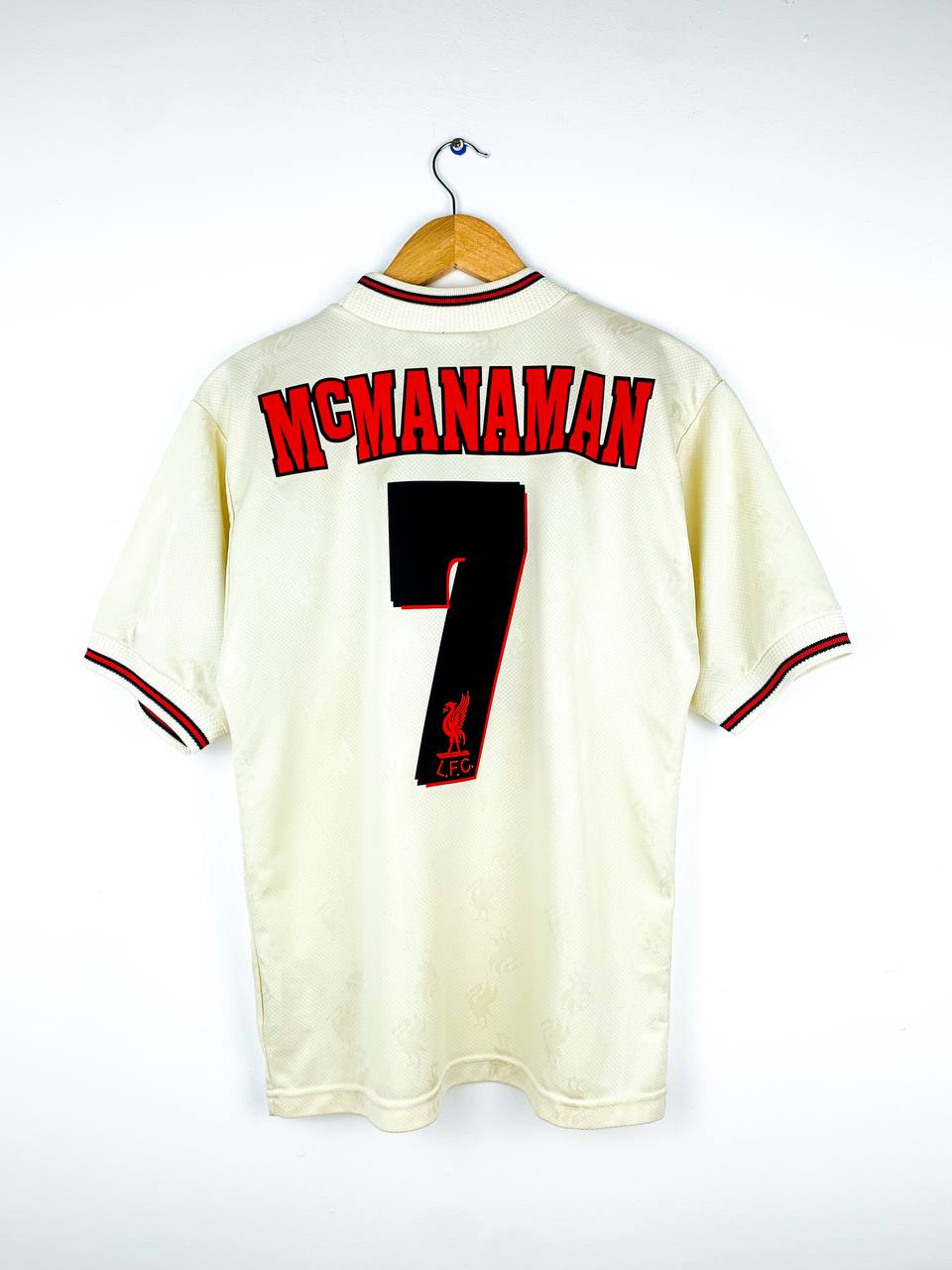 LIVERPOOL 1996/1998 AWAY SHIRT #7 McMANAMAN – Stunner: Vintage