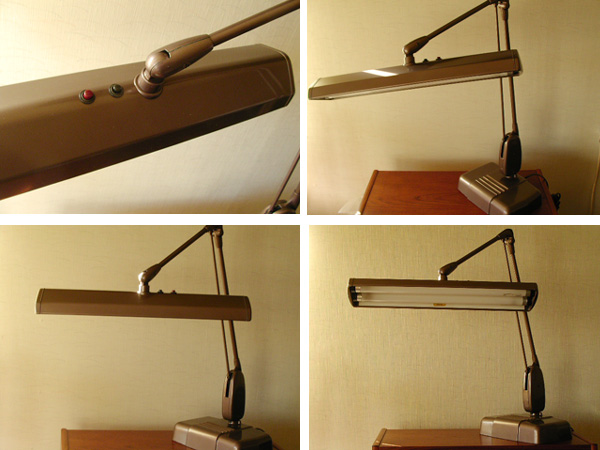 US インダストリアル DAZOR デスク ライト P-2324 デイザー 工業系