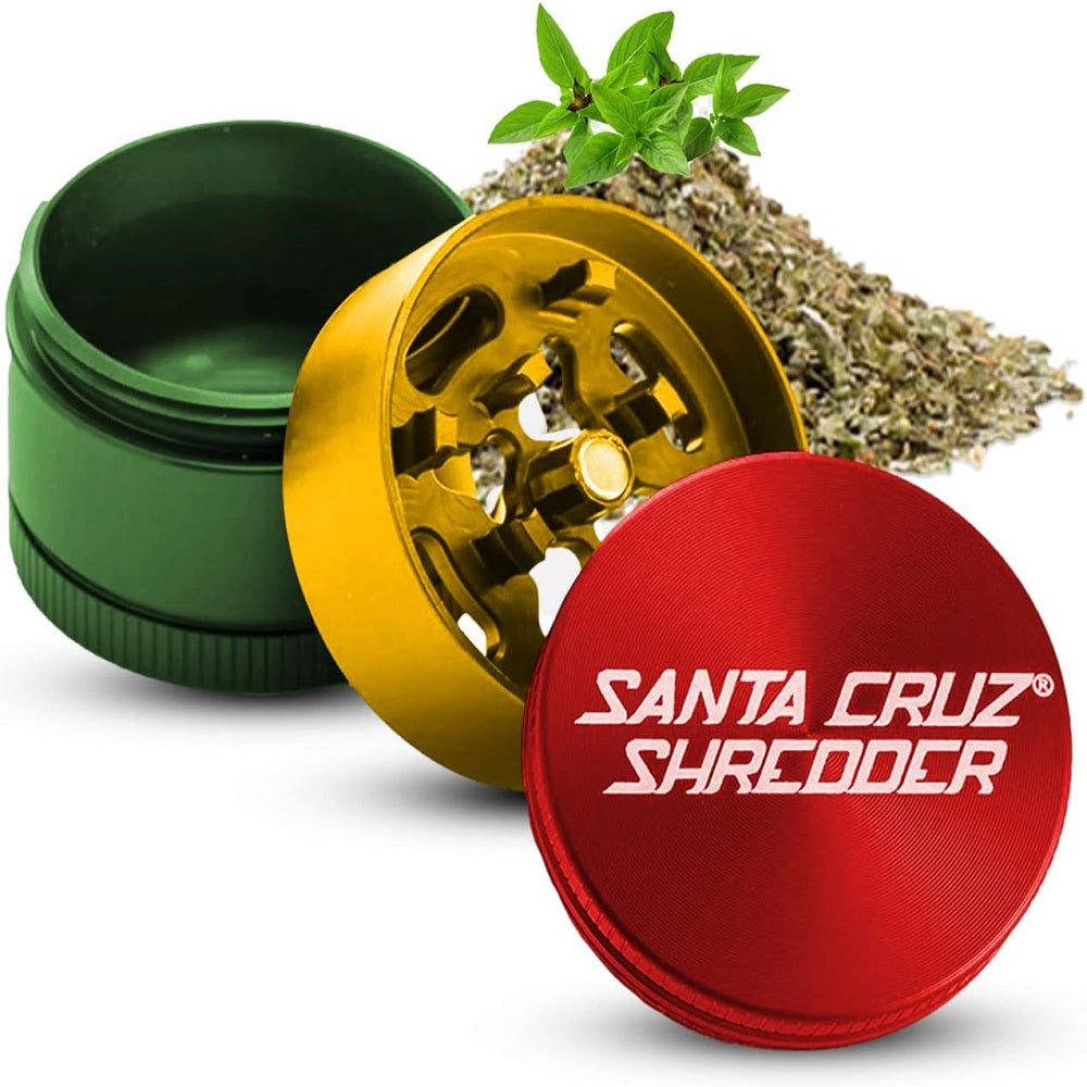 Santa Cruz Shredder 3 Piece Grinder - Medium – Sunshine Daydream