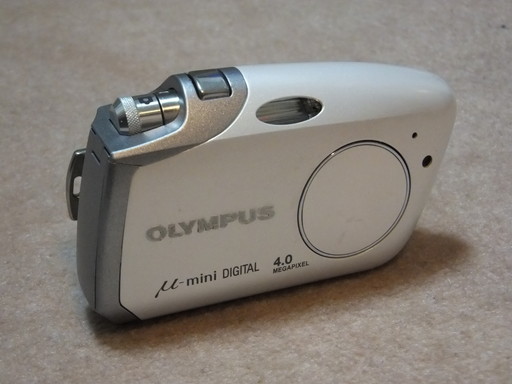 OLYMPUS μ-mini DIGITAL - オールドデジカメを楽しもう！