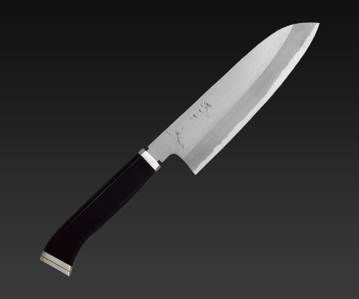 堺の包丁】鋼洋庖丁スタイル 三徳（両刃） – 堺刀司オンラインショップ