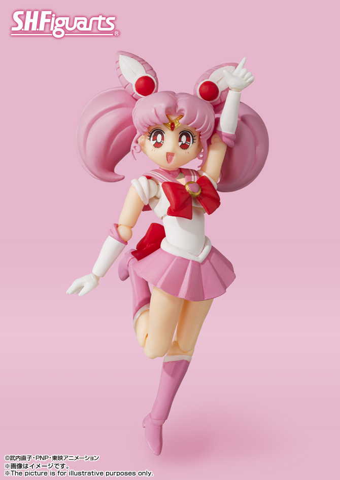 S.H.Figuarts セーラーちびムーン -Animation Color Edition-：美少女