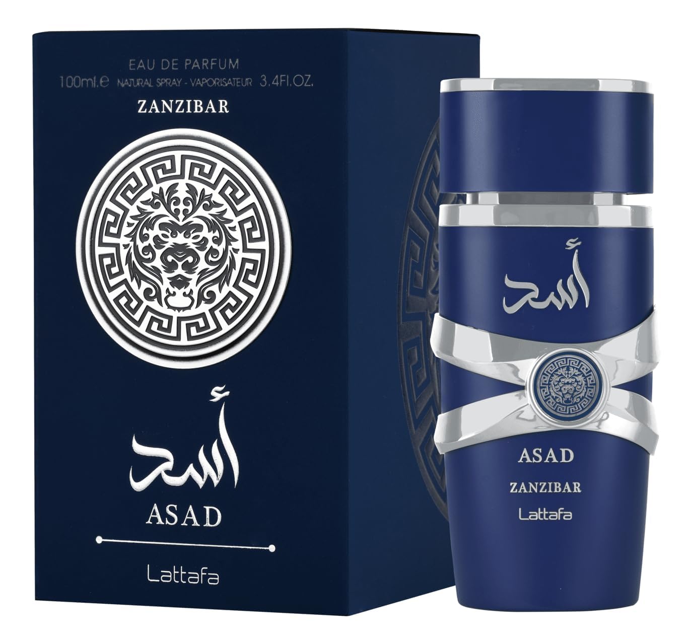 Lattafa Asad Blue EDP 100ml メンズ 香水 Blue Asad Eau de Parfum