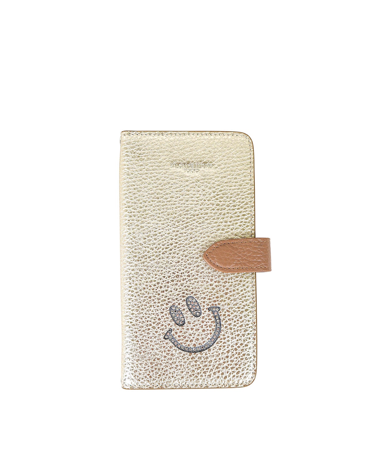 スマイル 多機種対応 手帳型スマホケース 1981