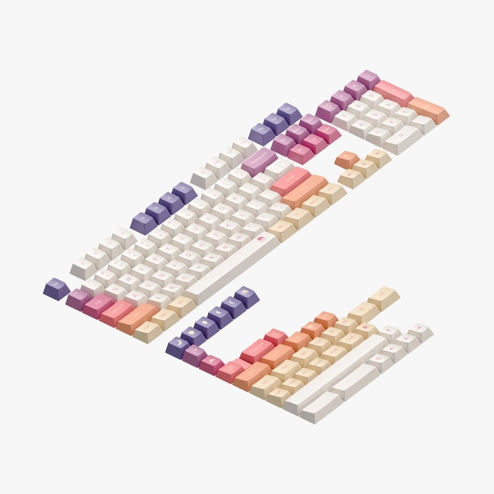 Carmine Cloud Cherry Profile Dye-sub PBT キーキャップ – DIGIART