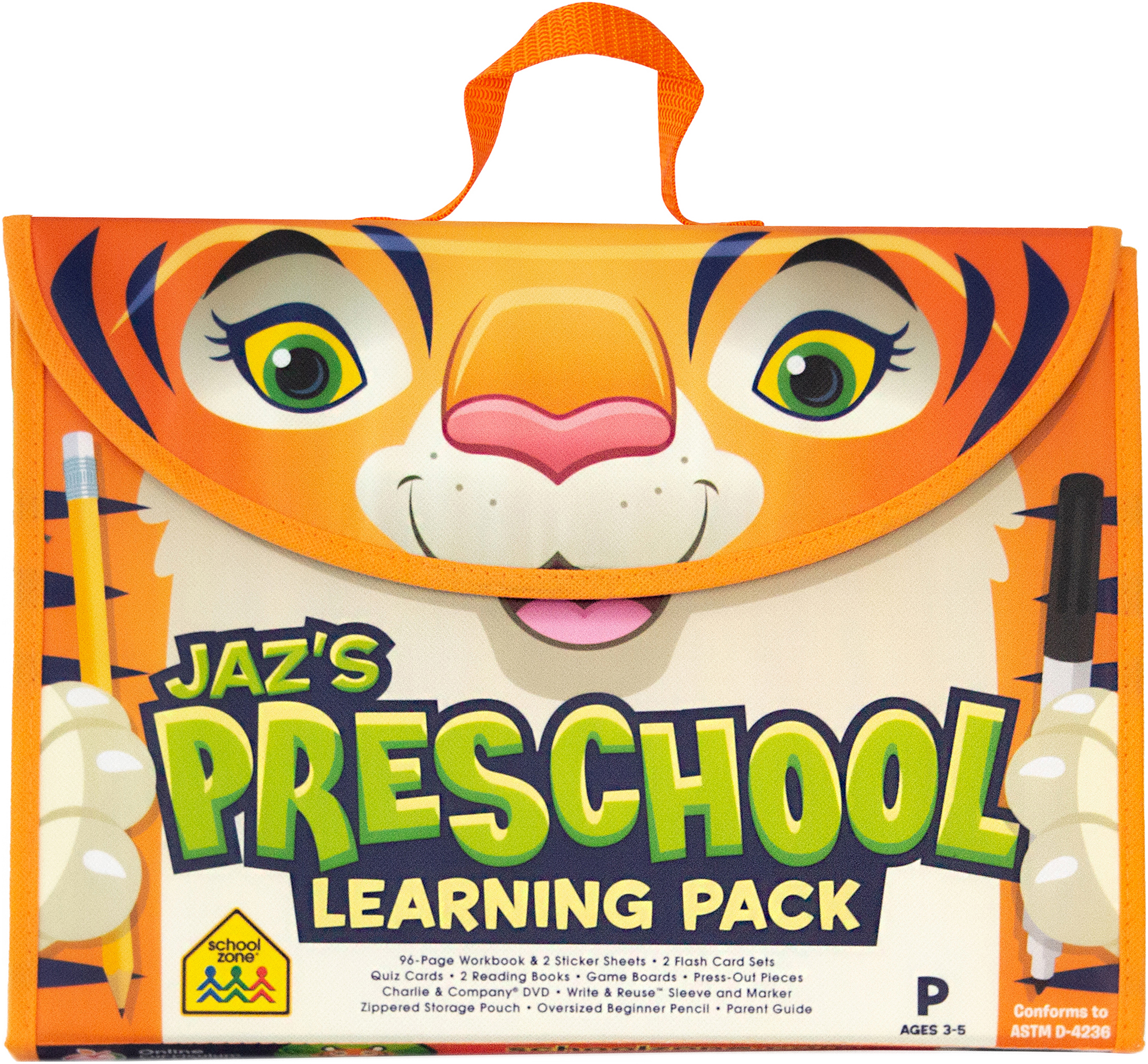 Pre-K + K 2年パッケージセット Jaz's Preschool Learning Pack