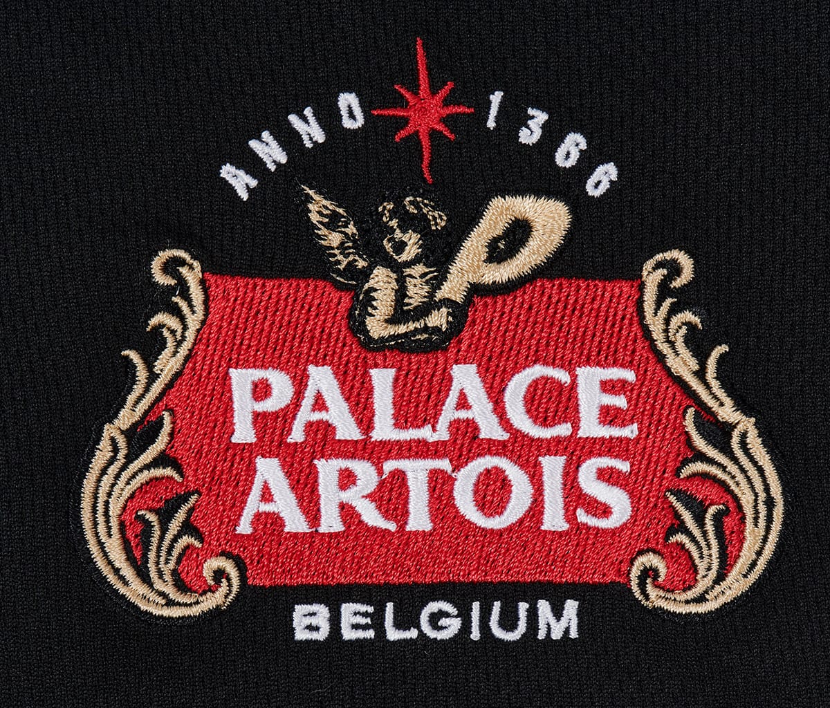 Palace Stella Artois Tech Polo Black – Section Store
