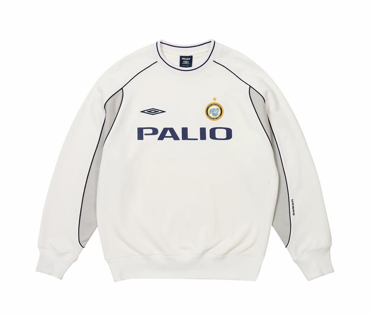 Palace Umbro Warm Up Crew White – Section Store